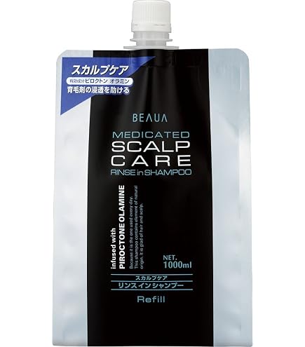 Amazon | スカルプシャンプー 詰め替え 薬用 リンスインタイプ 1000ml